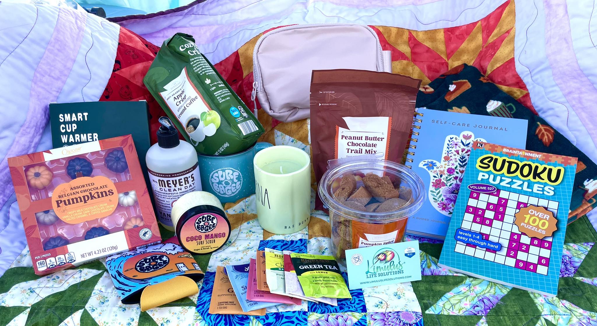 Limulus Life Solutions self-care gift basket donation
