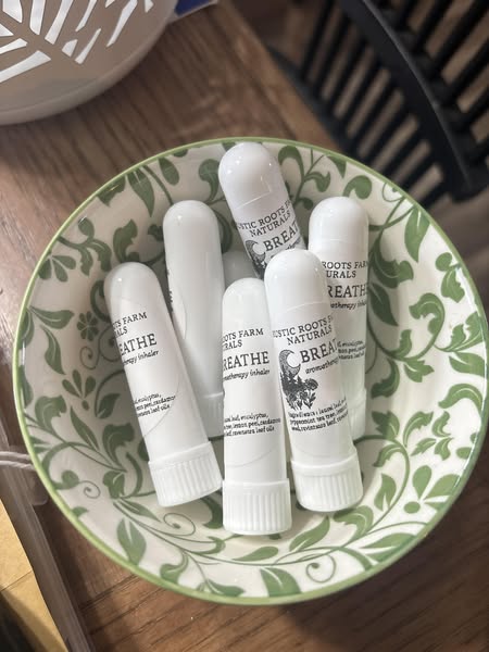 Rustic Roots Farm aromatherapy nasal inhaler